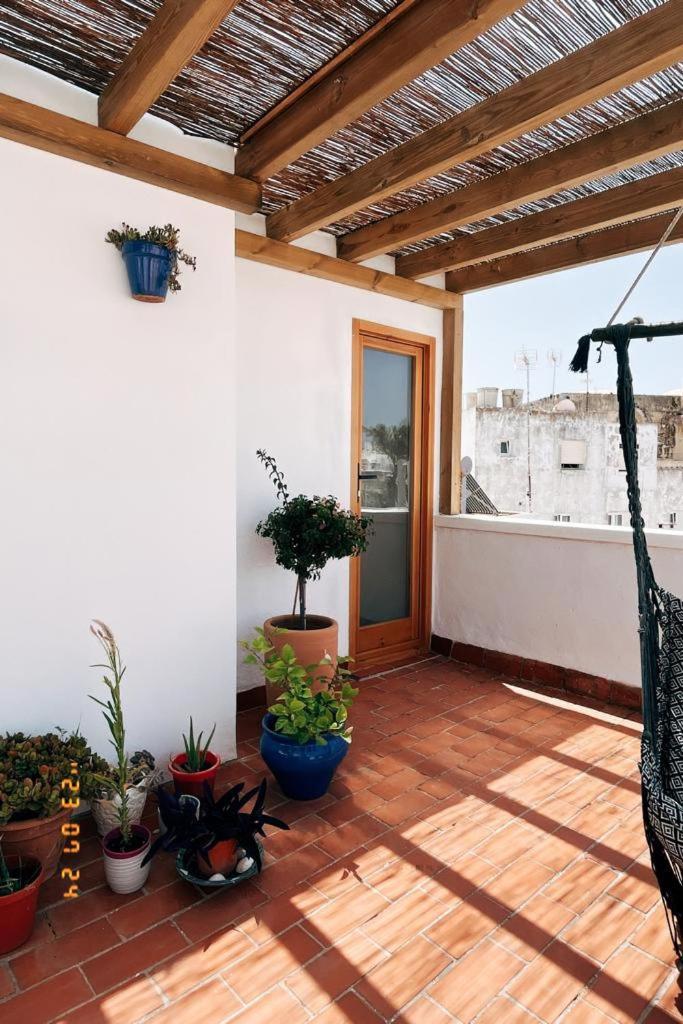 タリファCasa Perla Blanca - A Hidden Gem In The Old Townアパートメント エクステリア 写真